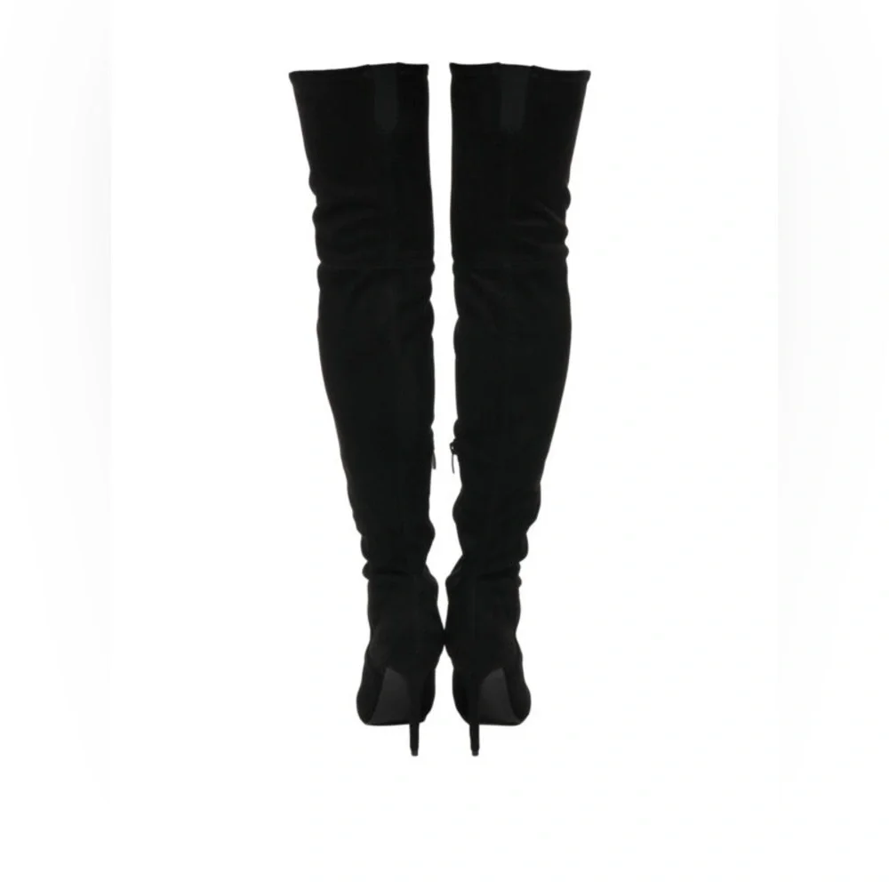 Kendall + Kylie “Kayla” Thigh-High Suede Boots – Size 9, Burgundy or Black (NWT)